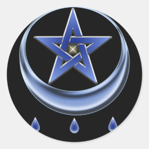 Symbole de bénédiction & Sticker de pentagramme