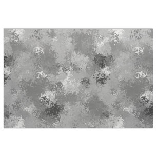 Symbole de biodanger Tissu de camo urbain