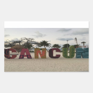 Symbole de Cancun - Stickers Playa Delfines, Mexiq