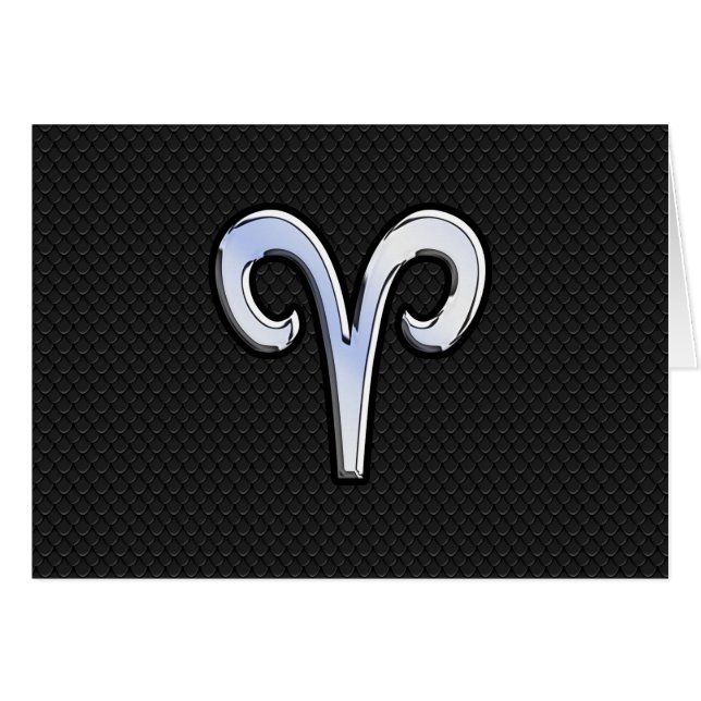 Symbole de Chrome Like Aries Zodiac (Devant horizontal)
