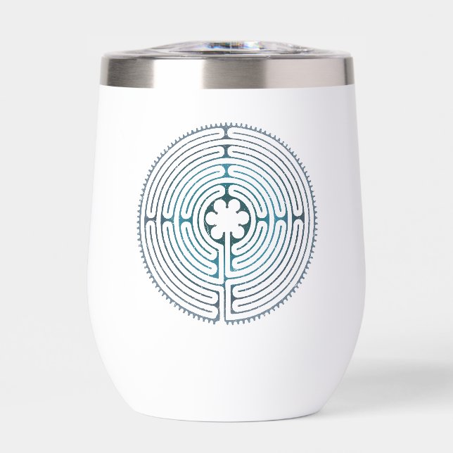 Symbole de géométrie sacrée - Chartres Labyrinthe  (Avant)