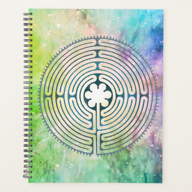 Symbole de Géométrie Sacrée - Labyrinthe de Chartr (Devant)