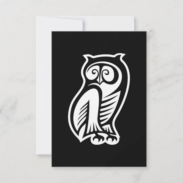 Symbole de hibou blanc (Devant)