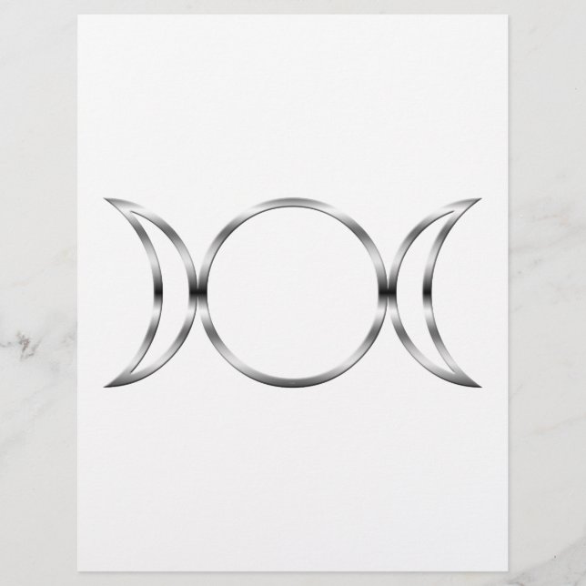 Symbole de la déesse triple de Falln Pagan (Devant)