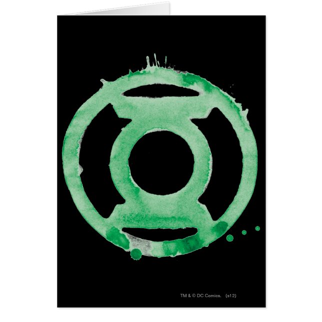 Symbole de la lanterne de café - Vert (Devant)