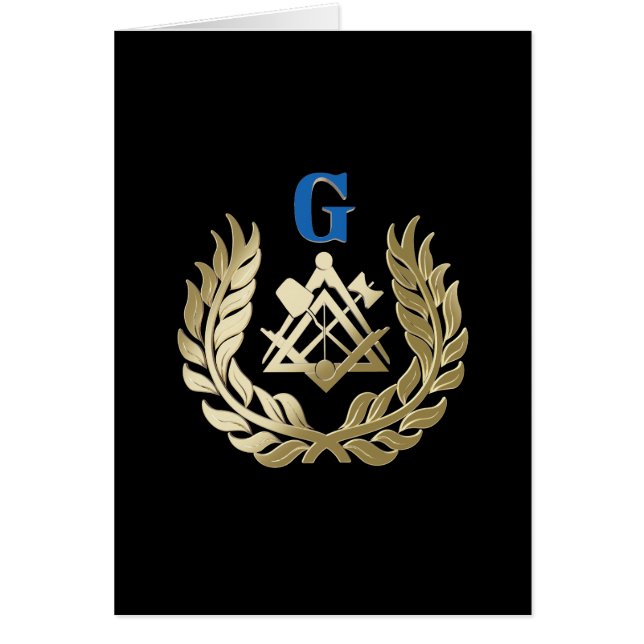 Symbole de la maçonnerie d'or (Devant)