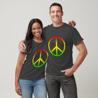 Symbole de la paix de Rasta T-shirt