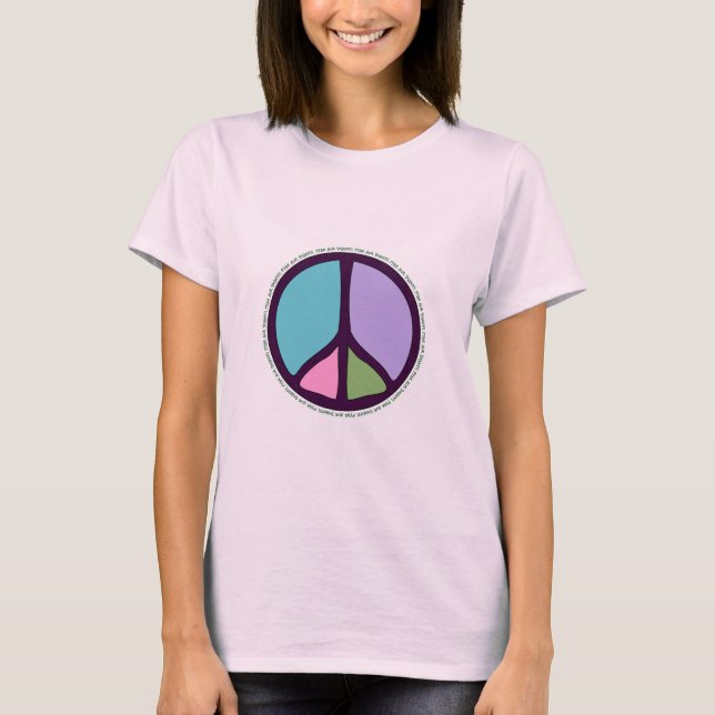 SYMBOLE DE LA PAIX T-shirt bio Dames (Devant)