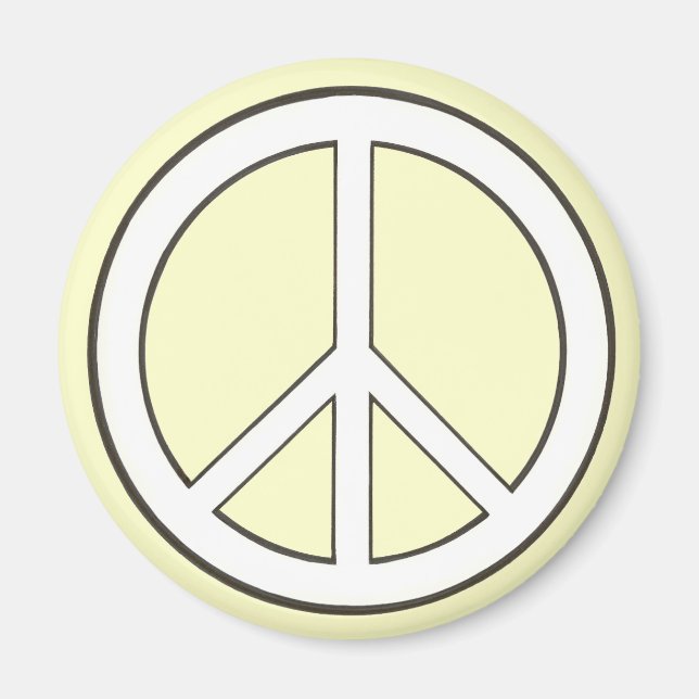 SYMBOLE DE LA PLANIFICATION DE LA PAIX magnets (Devant)