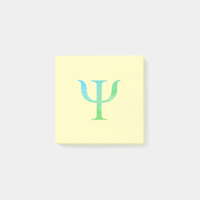 Symbole de la science psychologie post-it Notes (Devant)