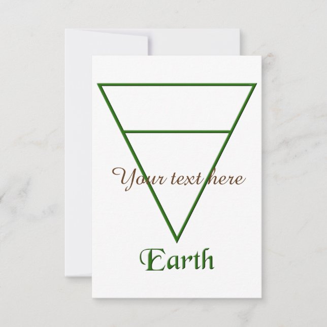 Symbole de l'élément Terre de Pagan (Devant)