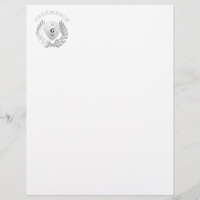 Symbole de maçonnerie en argent (Devant)