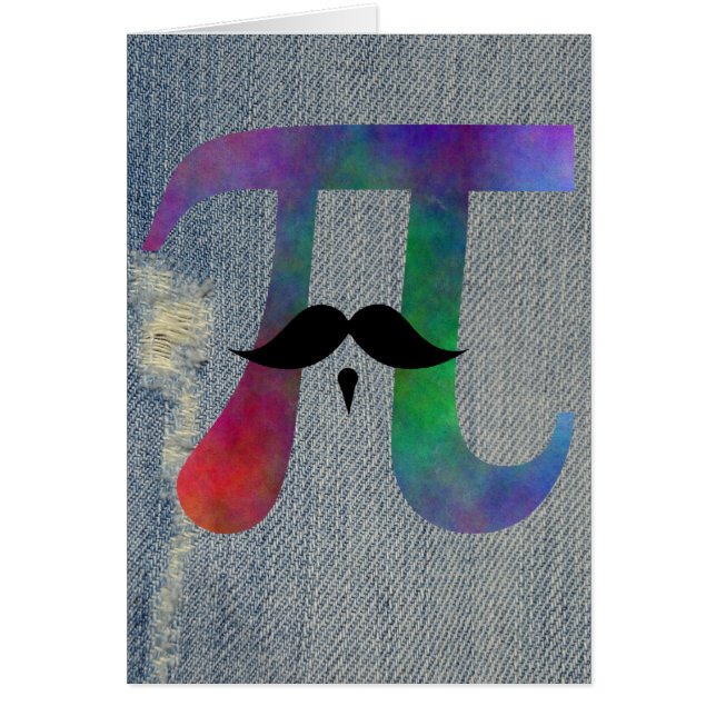 Symbole de moustache de pi (Devant)