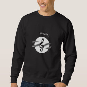 Symbole de musique Solfege sweatshirt