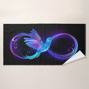 Symbole de Neon Infinity par Glowing Hummingbird