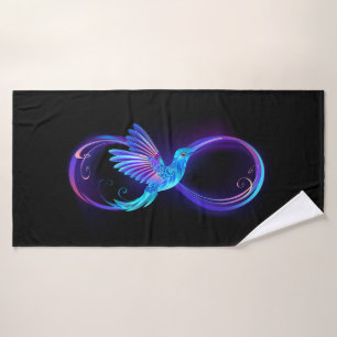 Symbole de Neon Infinity par Glowing Hummingbird