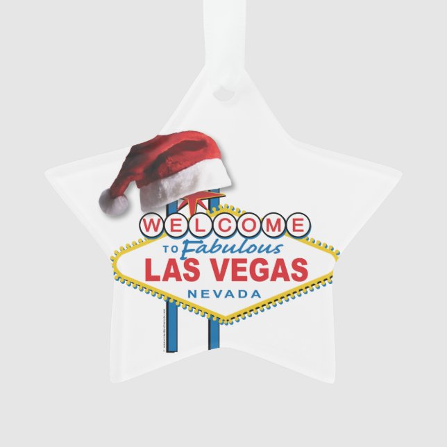 SYMBOLE DE Noël Bienvenue à Las Vegas (devant)