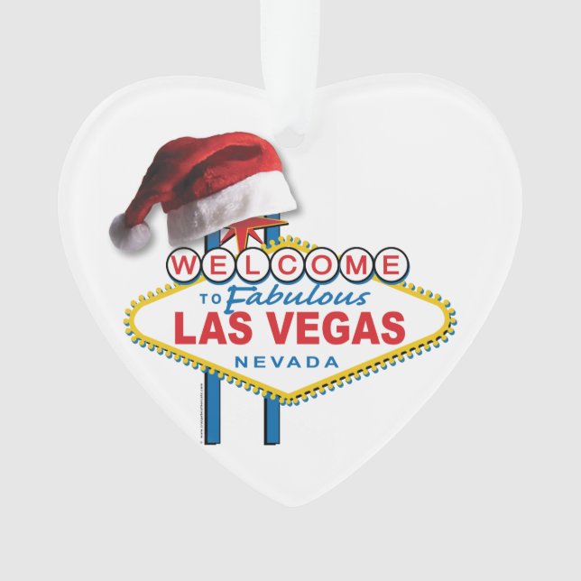 SYMBOLE DE Noël Bienvenue à Las Vegas (devant)