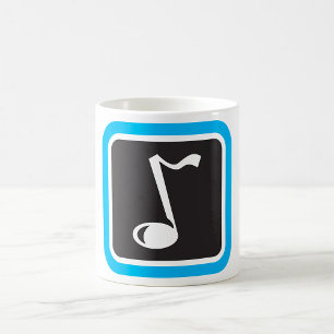 Symbole de note musicale Café Mug