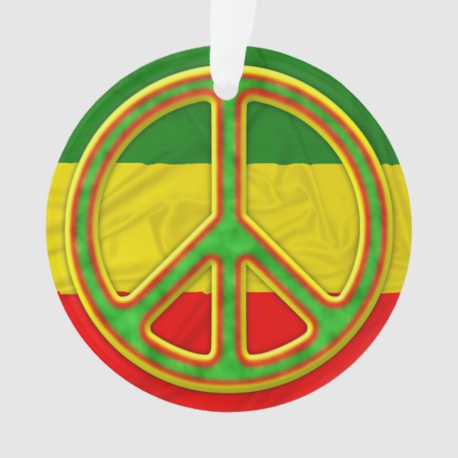 Symbole de paix de Rasta (devant)