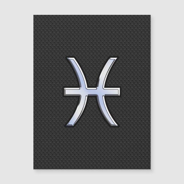 Symbole de pêche sur le serpent noir style peau (Devant)