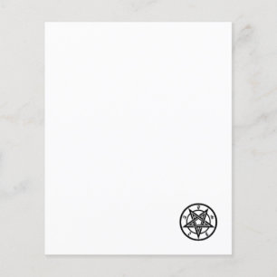 symbole de pentagramme classique