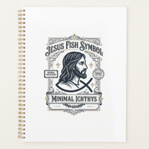 Symbole de poisson Jésus Ichthys minimal Poisson d