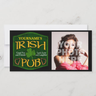 Symbole de pub irlandais personnalisé