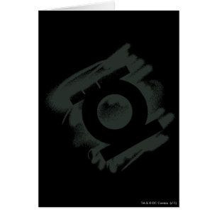 Symbole de pulvérisation de lanterne verte