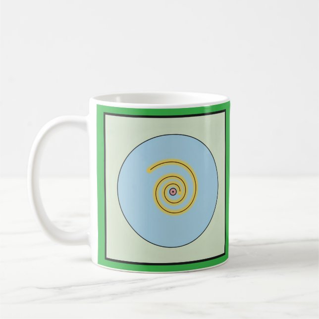 Symbole d'énergie créative Café Mug (Gauche)