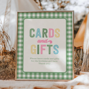 Symbole des cartes et cadeaux de camping pour fill