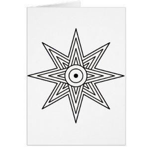Symbole d'étoile d'Ishtar