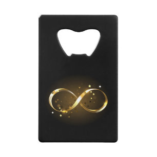 Symbole d'infini doré
