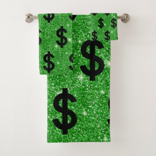 SYMBOLE Dollar Noir Argent Entrepreneur Wall Stree