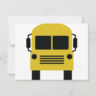 symbole du bus scolaire jaune