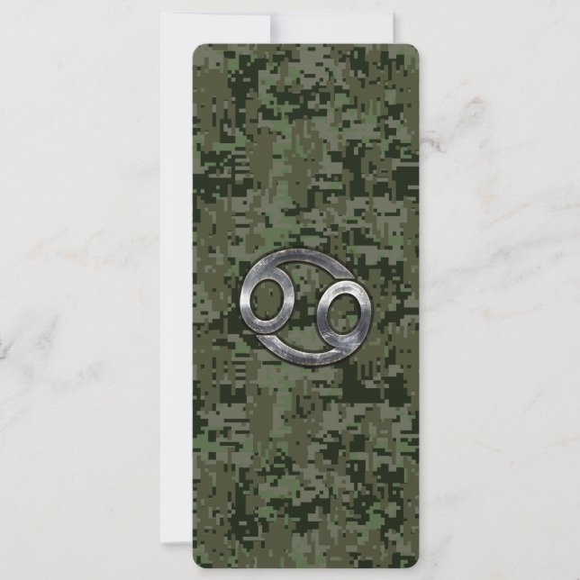 Symbole du cancer du zodiaque sur la caméra numéri (Devant)