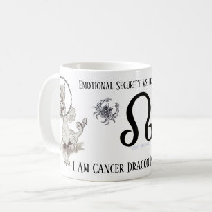 Symbole du cancer Noeud nord de la Mug de la Lune