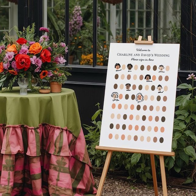 Symbole du livre d'or du Mariage interactif amusan (Créateur téléchargé)