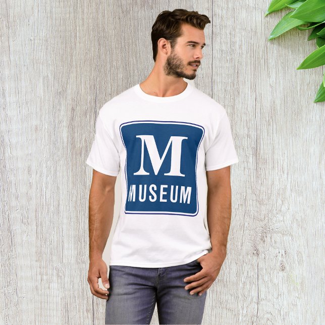 Symbole du musée T-shirt Mens (Créateur téléchargé)