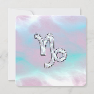 Symbole du zodiaque de Capricorne sur Mère de Pear