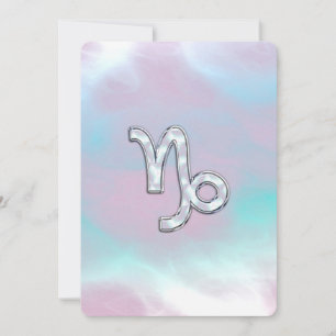 Symbole du zodiaque de Capricorne sur Mère de Pear