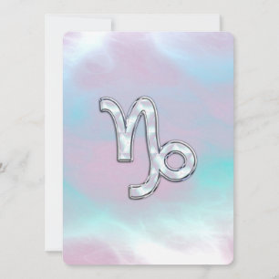 Symbole du zodiaque de Capricorne sur Mère de Pear