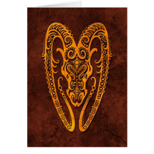 Symbole en pierre de Bélier d'Intrictate