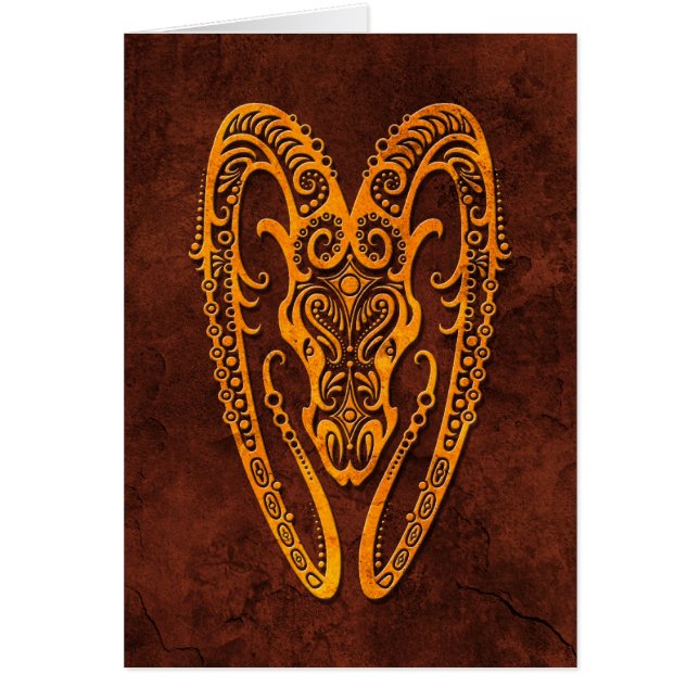 Symbole en pierre de Bélier d'Intrictate (Devant)