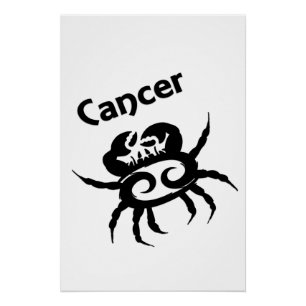 Symbole et signe du cancer du zodiaque