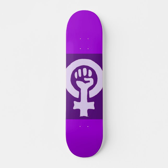 Symbole féminin Skateboard (Devant)