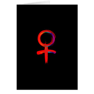 Symbole féminin universel pour femme