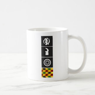 Symbole gye Nyame Adinkra Mug café