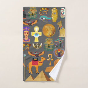 SYMBOLE HIÉROglyphique égyptien Motif pharaon