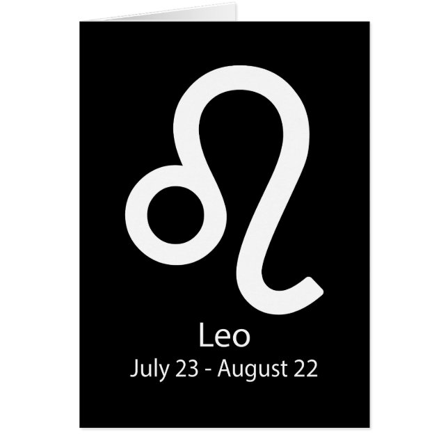 Symbole Leo Zodiac Astrologie (Devant)